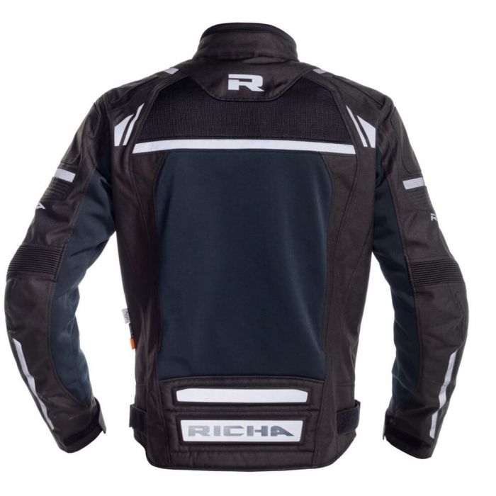 Richa Airstorm Waterproof Jacket Black 100 Voordeelhelmen