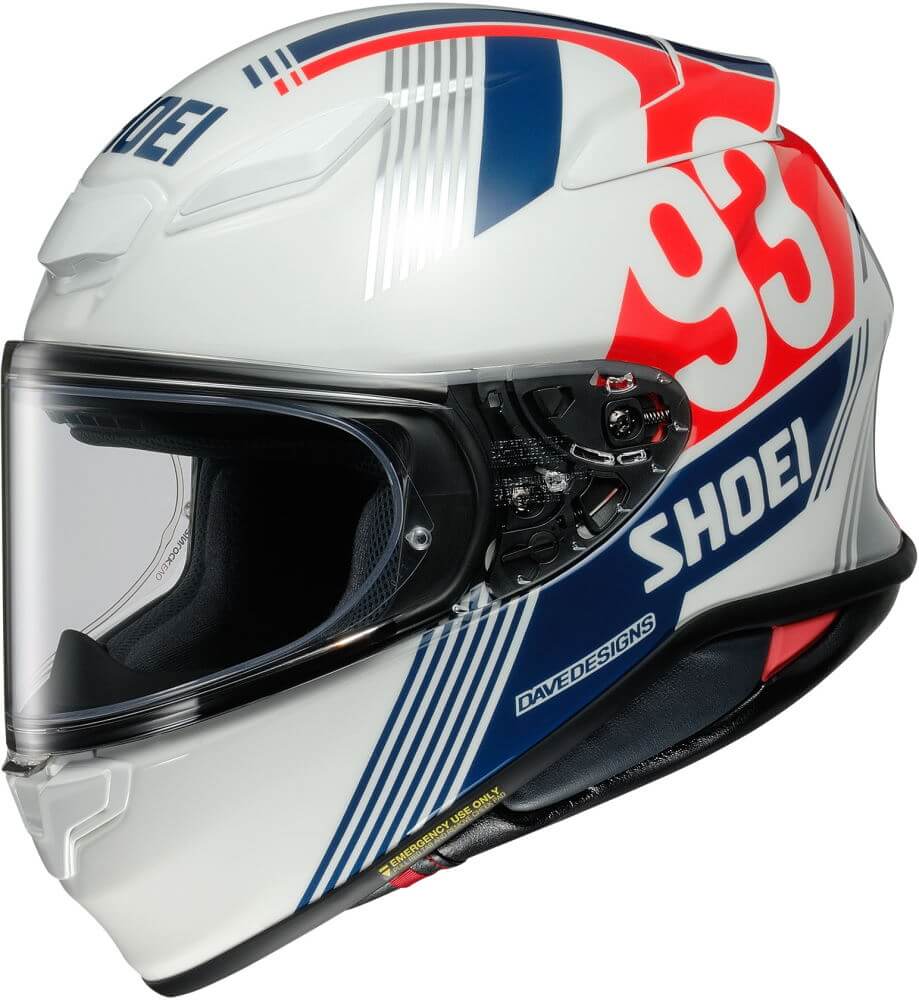 Shoei NXR 2 MM93 Collection Rush TC-5 - Voordeelhelmen.nl