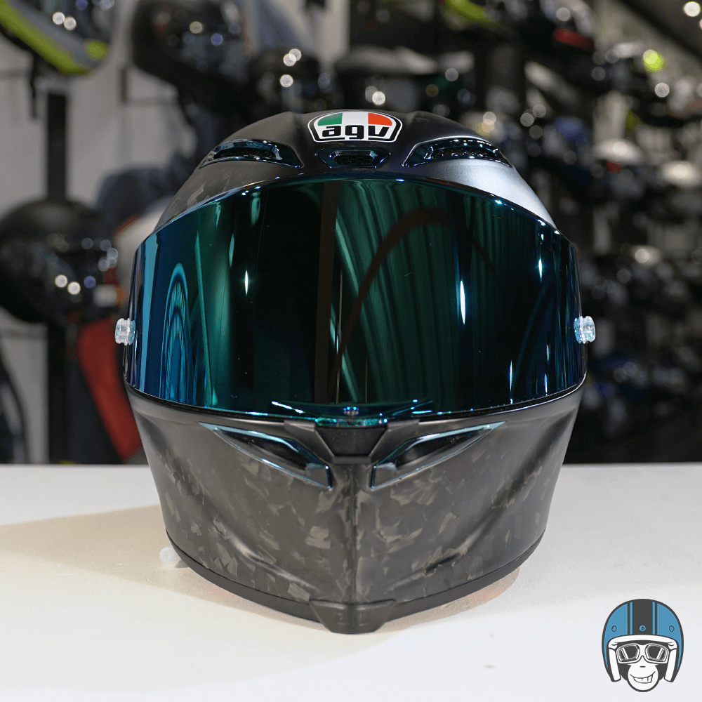 Pista GP RR Limited Edition Futuro Carbonio Forgiato Elettro Iridium -  Voordeelhelmen.nl