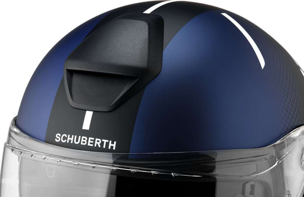 Schuberth M1 Pro Mercury Blue/White 512 - Voordeelhelmen.nl