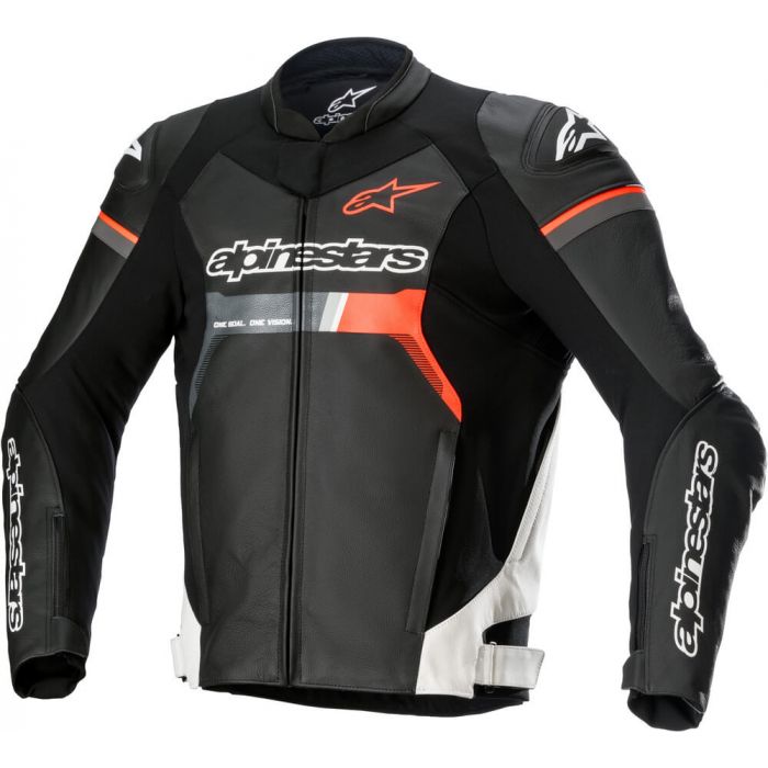 Beter gelei Vreemdeling Alpinestars GP Force Leather Jacket Red Fluo 1231 - Voordeelhelmen.nl