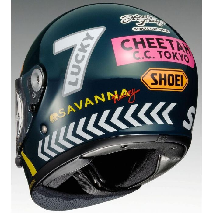 Shoei Glamster 06 Cheetah Custom Cycles TC-2 - Voordeelhelmen.nl