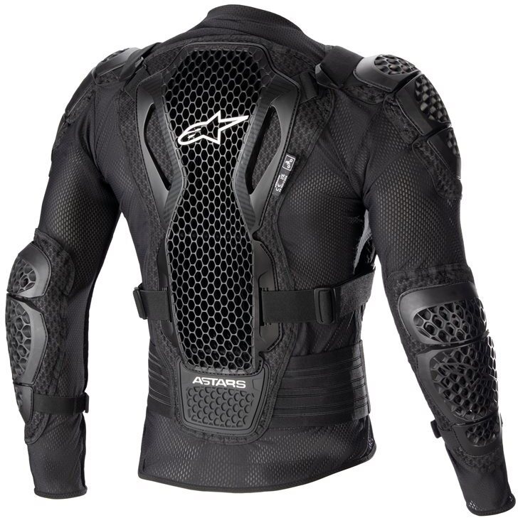 Trapez Moto Cross Enduro Damen Alpinestars STELLA BIONIC ACTION V2 PROTECTION JACKET Cyan Schwarz P102215
