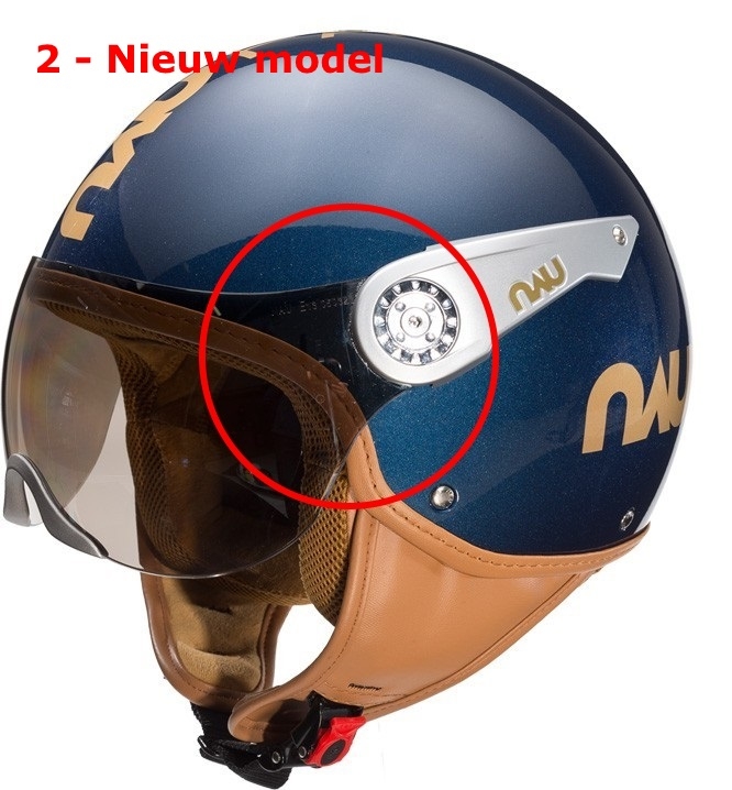 Vizier Nau Fashion - Voordeelhelmen.nl