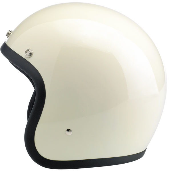 Biltwell Bonanza Vintage White non ECE - Voordeelhelmen.nl