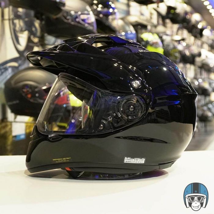 Shoei Hornet ADV Black - Voordeelhelmen.nl