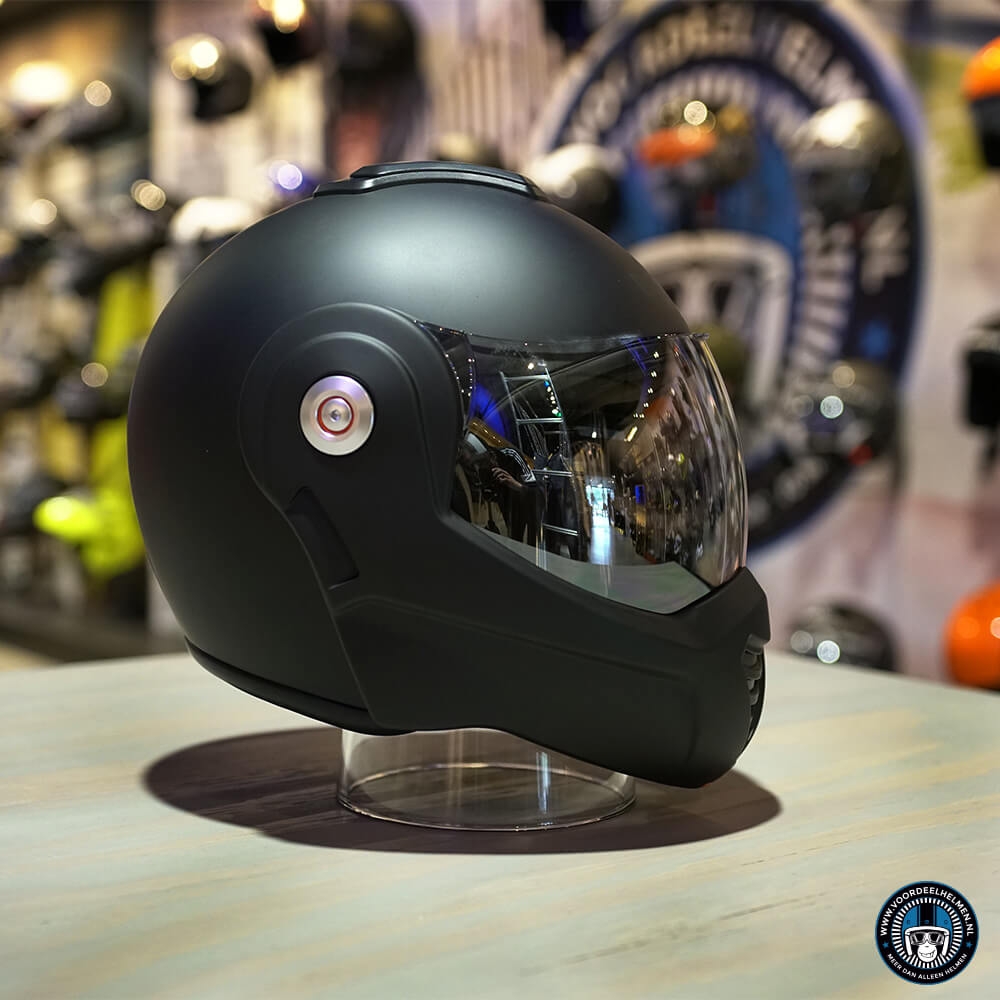 Beon B702 Reverse Matzwart - Voordeelhelmen.nl