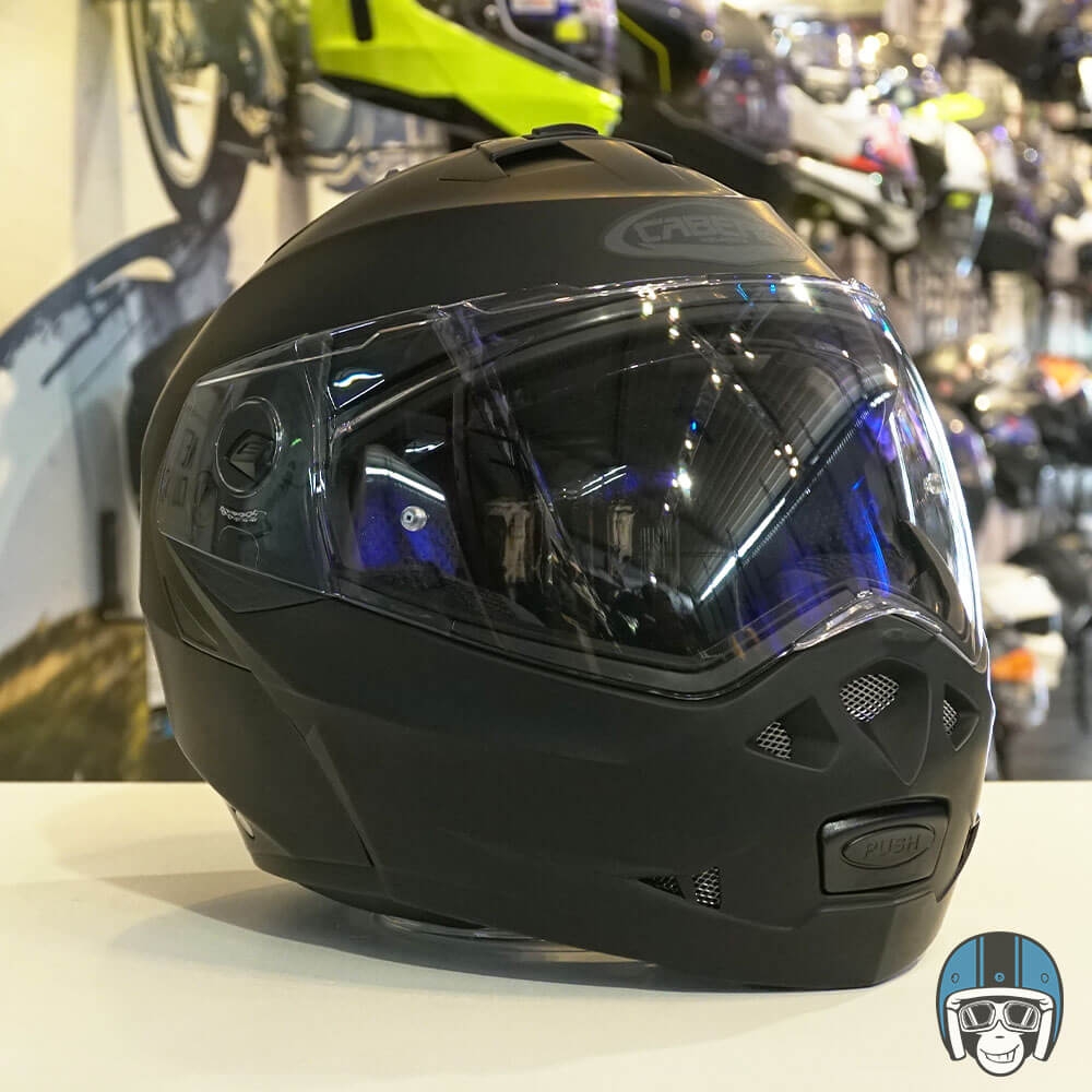 Caberg Duke II Matblack 111 - Voordeelhelmen.nl