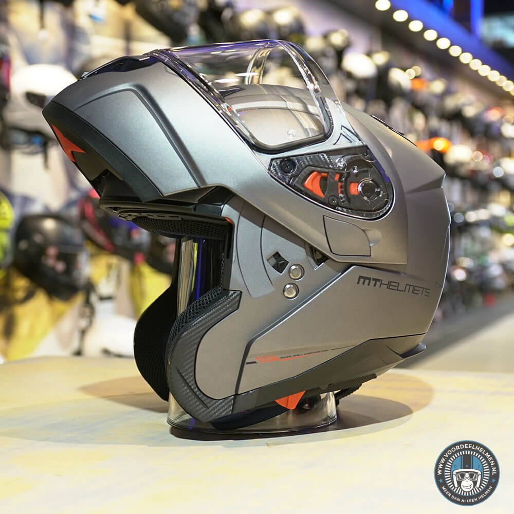 MT Atom SV Mat Titanium - Voordeelhelmen.nl