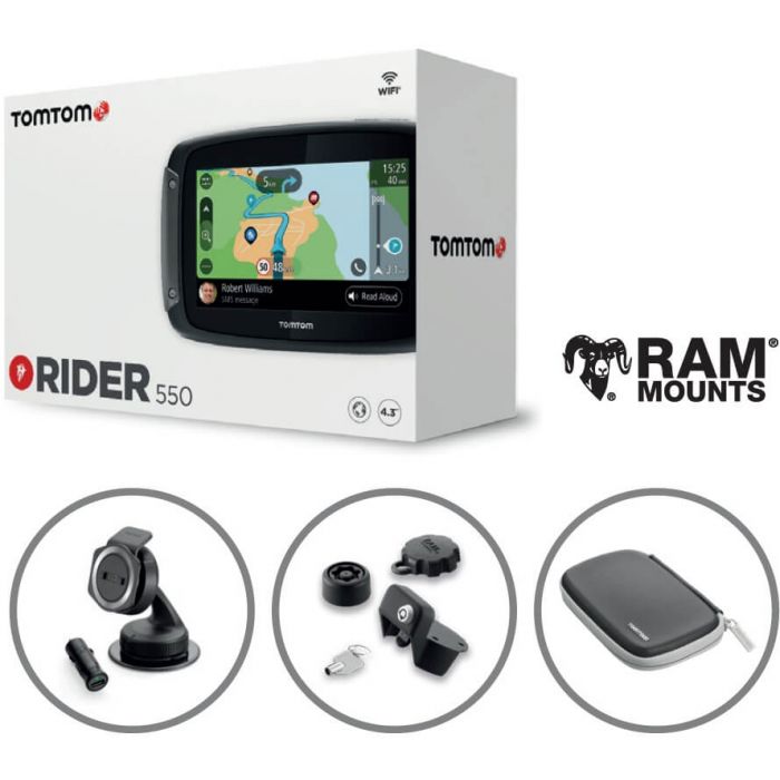 Verdampen Tot ziens Plak opnieuw TomTom Rider 550 World Premium Pack - Voordeelhelmen.nl