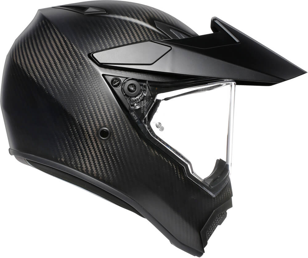 AGV AX9 Matt Carbon 001 - Voordeelhelmen.nl