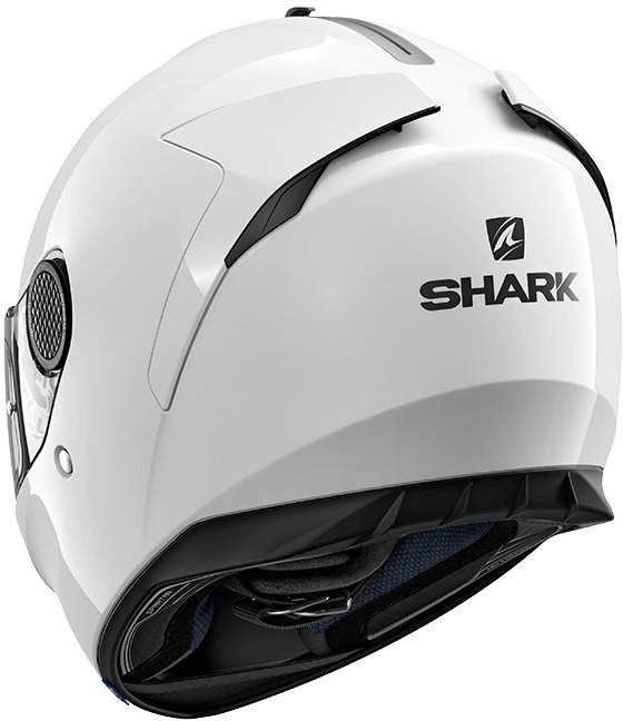 Shark Spartan 1.2 Blank White WHU - Voordeelhelmen.nl