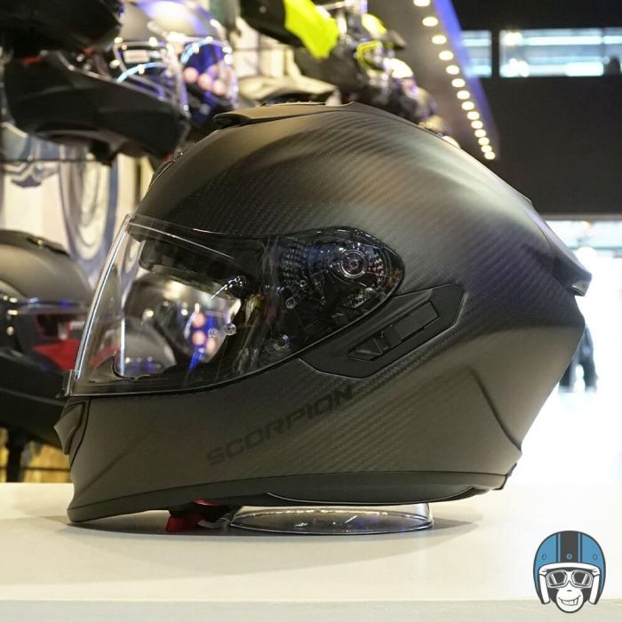 Scorpion EXO 1400 AIR Carbon Carbon Matt Black Voordeelhelmen