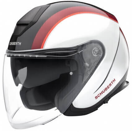 Schuberth M1 Pro Outline Red 231 - Voordeelhelmen.nl