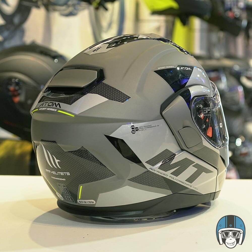MT Atom SV Transcend Grey - Voordeelhelmen.nl