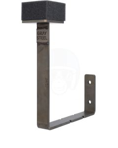 Gray Steel X3 Helmet & Gear wall mount Gun Metal
