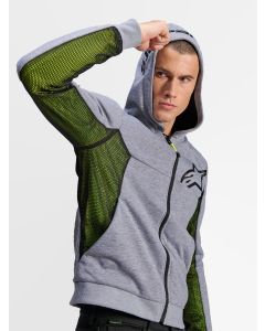 Alpinestars Chrome Air Sport Hoodie Gray Heather Black 9196