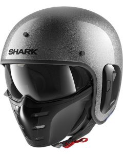 Shark S-Drak 2 Blank Silver/Silver/Glitter SSX