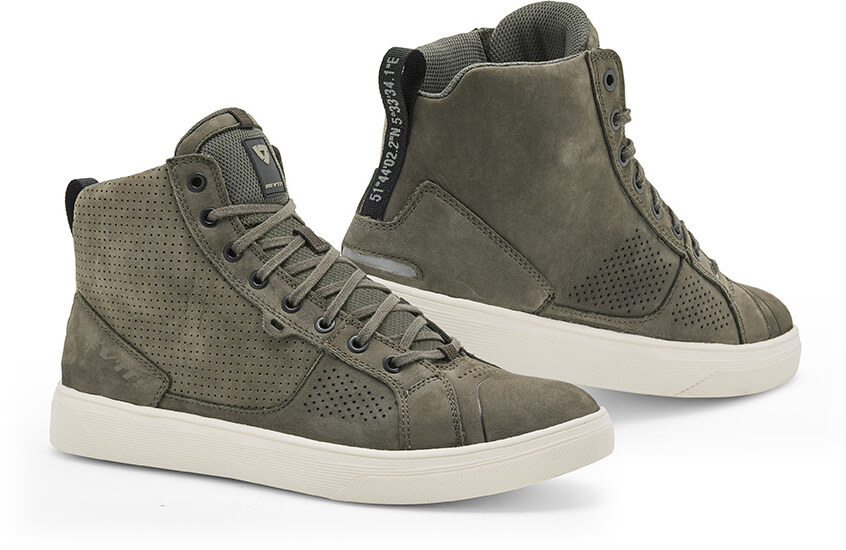 REV'IT Arrow Shoes Light Grey/White - Voordeelhelmen.nl