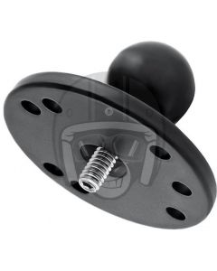 RAM 2.5" Round Base1" Ball & 1/4-20Thread