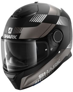 Shark Spartan 1.2 Strad Matt Black/Antracite/Silver KAS