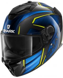 Shark Spartan GT Carbon Kromium Carbon/Chrome/Blue DUB