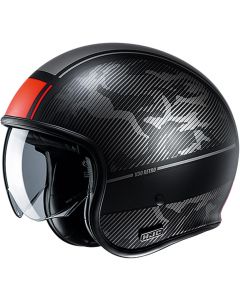HJC V30 Alpi Grey/Red 183