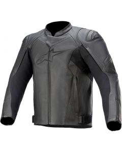 Alpinestars Faster V2 Leather Jacket Black/Black 1100