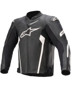 Alpinestars Faster V2 Leather Jacket White 12