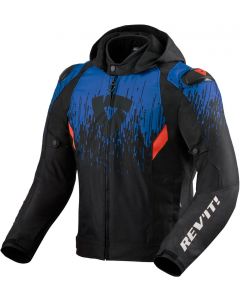 REV'IT Quantum 2 H2O Jacket Black/Blue