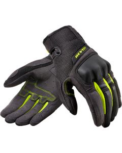 REV'IT Volcano Gloves Black/Neon Yellow