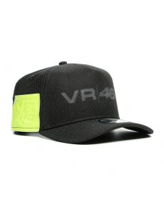 Dainese VR46 9Forty Cap Black/Fluo Yellow 620
