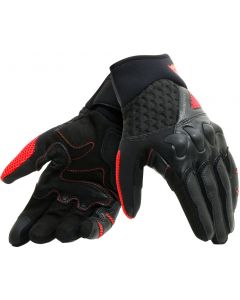 Dainese X-Moto Gloves Black/Fluo Red 628