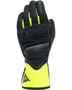 Dainese Nembo Gore-Tex+Gore Grip Technology Gloves Black/Fluo Yellow 620