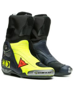Dainese Axial D1 Replica Valentino Boots Giallo Fluo/Blu Reggiani 10C