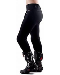 MotoGirl Legging Ribbed Knee AA Level 2 Black