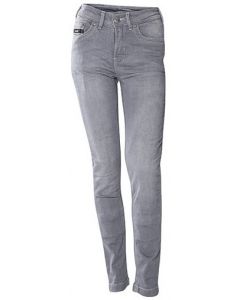 CLAW Britt Ladies Kevlar Motorjeans Light Grey