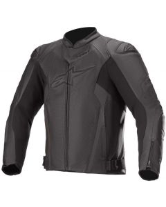 Alpinestars Faster V2 Airflow Leather Jacket Black/Black 1100