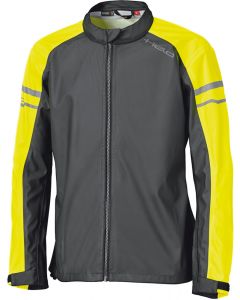 Held Rainstretch Rain Jacket Black/Neon Yellow 058