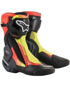 Alpinestars SMX Plus V2 Boots Red/Yellow Fluo 1351