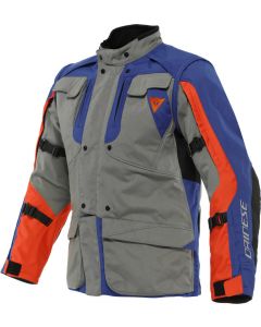 Dainese Alligator Tex Jacket Charcoal Gray/Sodalite Blue/Flame Orange 22F