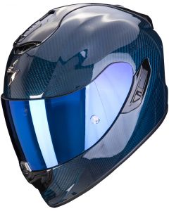 Scorpion EXO-1400 AIR Carbon Solid Blue