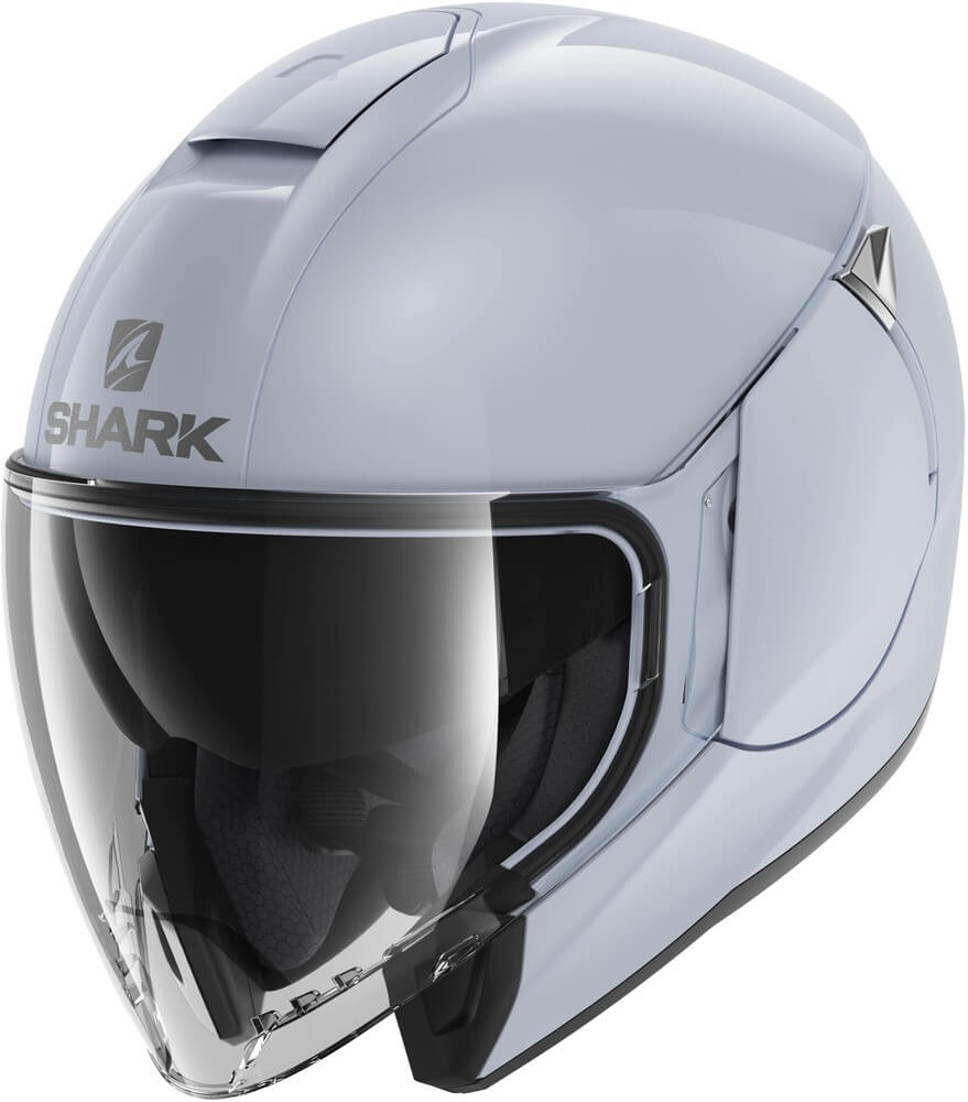 Shark Citycruiser Gloss White WHU - Voordeelhelmen.nl