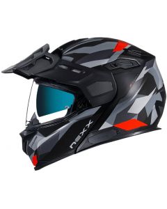 NEXX X.VILIJORD Taiga Black/Red Matt