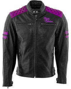 Rusty Stitches Jari Jacket Black/Purple