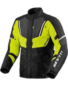 REV'IT Move H2O Jacket Black/Neon Yellow
