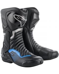 Alpinestars SMX-6 V2 Boots Black/Gun Metal/Blue 1177