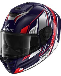Shark Spartan RS Byhron Blue White Chrome BWU