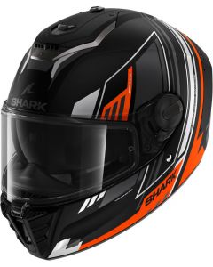 Shark Spartan RS Byhron Mat Black/Orange/Chrome KOU