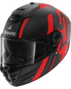 Shark Spartan RS Carbon Shawn Mat Anthracite/Red DAR